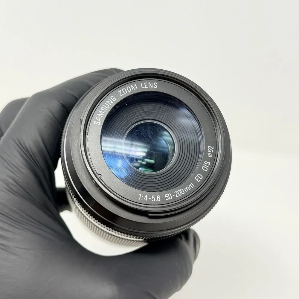 Samsung NX 50-200mm f/4-5.6 ED OIS Lens Black NX Mount Hood Cap